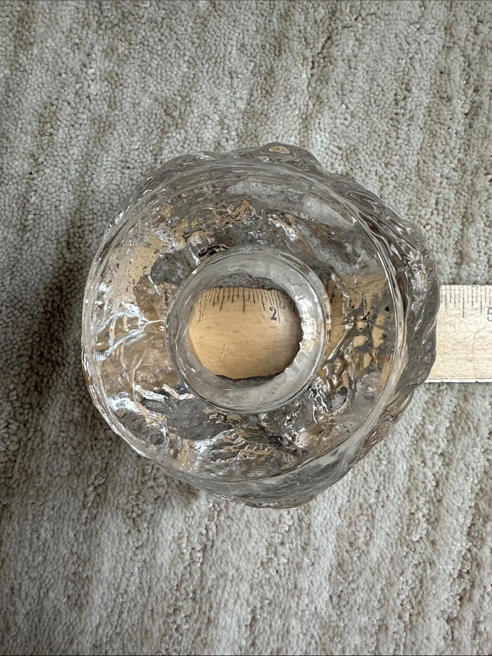 Kosta Boda Snowball Votive Holder Tea Light Candle Holder Ann Wolff Medium